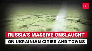 Russia Unleashes Ballistic Missiles, Drones On Ukrainian Railway Network _ Energy Sites Also Hit.