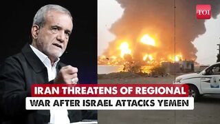 Iran To Launch 2nd Attack On Israel_ Warns Of 'Dangerous Consequences' After Strikes In Yemen.