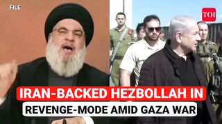 Hezbollah's Explosive Drone Hits 2 IDF Soldiers Amid Yemen Attack; Israel Warns Iran _ Watch.