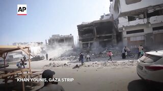Hundreds forced to evacuate from Muwasi area following Israeli military order.