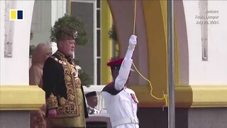A new Malaysian king has been crowned.