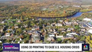 3D printer works to target U.S. housing crisis.