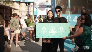 Paris decks itself out for Summer Olympics.