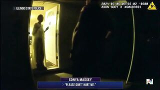 Illinois sheriff's deputy charged with murder in death of woman in her home.