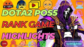 1 Hour Late Game Rank Game Dota2 Pos5 Silencer Pro Gameplay Highlight | Dota2 New Meta Live