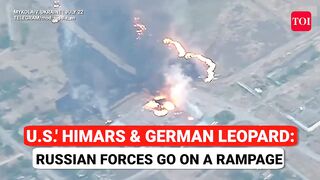 Putin's Men Strike Leopard Tank After HIMARS; Russia 'Wipes Out' Nearly 2,000 Ukrainian Troops.