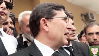 Barrister Gauhar gave a big news as soon as he left the court.