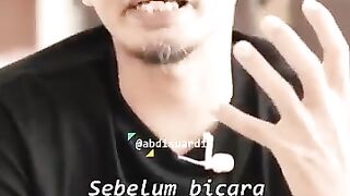 Sebelum bicara....