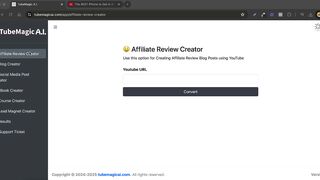 Turn YouTube Videos into Google #1 Sites with TubeMagicAI - See TubeMagicAI in Action!