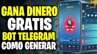 GANA DINERO GRATIS CON ESTE BOT DE TELEGRAM QUE NADIE CONOCE