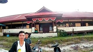 SMAN 1 SEBERUANG DI LIHAT DARI UDARA.