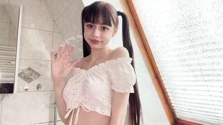 Playful & Pretty_ Off-Shoulder White Crop Top Styling _ Fashion Fun with Mia