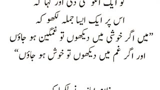 Urdu video quotes
