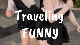 Traveling Laughter