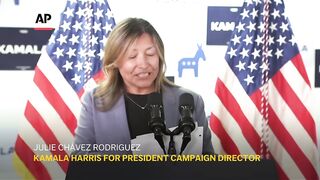WATCH_ Biden calls into campaign HQ to embrace Kamala Harris.