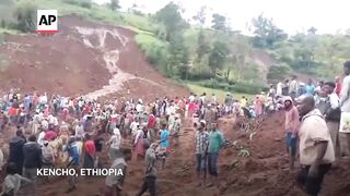 At least 140, including children, killed in Ethiopia mudslides, officials say.