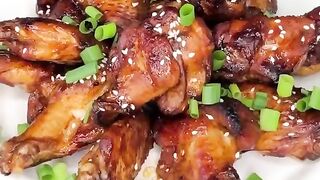 Куриные крылышки терияки