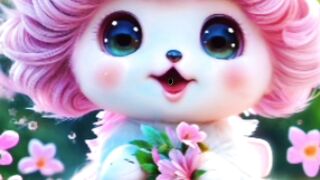 Cute little baby cat fantastic poem video
