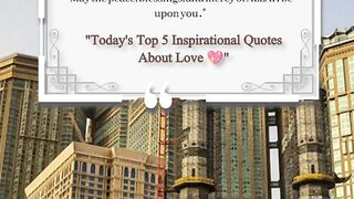 Today's Top 5 Inspirational Quotes About Love ❤️