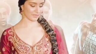 Shraddha Kapoor in Red Outfit at Stree 2 Song Launch Viral Masti Bollywood