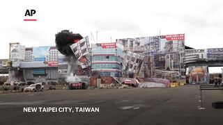WATCH_ Taiwan holds drills to test their military response.