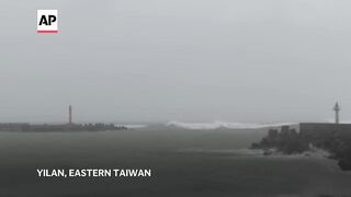 Typhoon Gaemi batters Taiwan and Philippines.