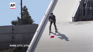 Athletes and locals react to Utah hosting 2034 Winter Olympics.