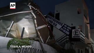 Death toll rises to six in explosion and fire at a Mexico tequila factory.