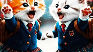 AI cats love fantastic story