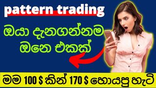 මම 100$ කින් 170$ හොයපු හැටි | ඔයා දැනගන්නම ඔනෙ එකක් | sl trading academy