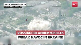 Boom! Russian Iskander Missile Strike Decimates Ukrainian Military HQ In Donbass _ Watch.