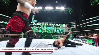 The Rock and John Cena come face-to-face at WrestleMania XL- WrestleMania XL Sunday highlights