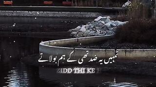 Hume ye zid thi