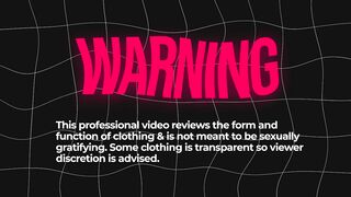 Transparent Black Top _ Try On Haul in the Mall
