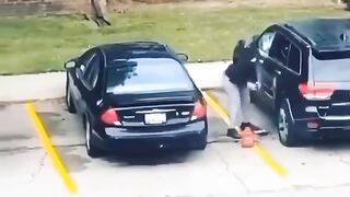 She wanted to set fire to the car ?