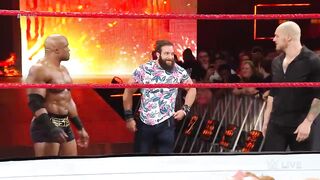 Roman Reigns and Seth Rollins save Dean Ambrose from 4-on-1 beatdown- Raw, Feb. 25, 2024 2