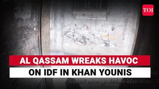 Israeli Troops Fall Into Hamas' 'Tunnel Trap' In Rafah; Al-Qassam Snipes Another Soldier _ Watch.