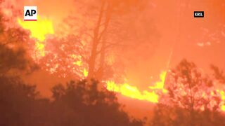 California Park Fire grows to more than 45,000 acres.
