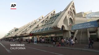 Comic-Con opens in San Diego.