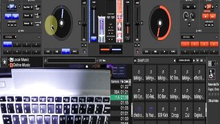 Virtual Dj Tutorial for Scratching On Keyboard-Like Controller