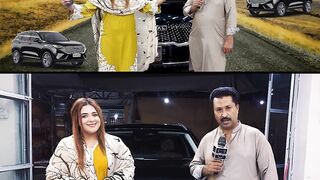 مشہور ٹک ٹاکر ثنا ءگل کی گاڑی متین آٹو پر لاہور کی سڑکوں نے ثناءگل کے ہوش اڑا دیے