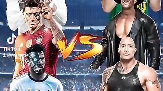 Football players vs WWE wrestlers