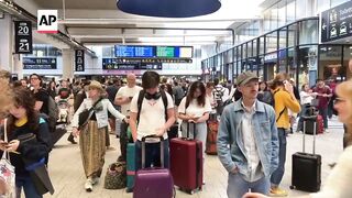 French rail lines hit by 'malicious acts' that cause disruptions on day of Olympics opening ceremony.