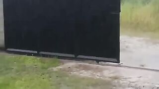 Disaat kemarau panas, kangen hujan deras