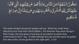 Juz' 2 - ???? ENGLISH ONLY Recitation with Arabic_English Text. Night Mode (Dark Background)