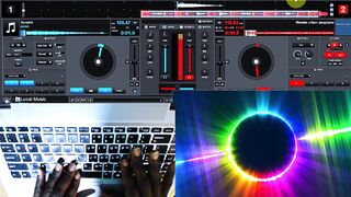 Virtual DJ tutorial | How to Scratch And Brake On Laptop Keyboard.