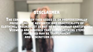 4K TRY-ON HAUL _ TRANSPARENT DRESSING GOWN _ SEE THROUGH _ NO BRA