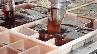 20,000 a Day! Winter Melon Tea Brick Mass Production Process  Taiwanese Food