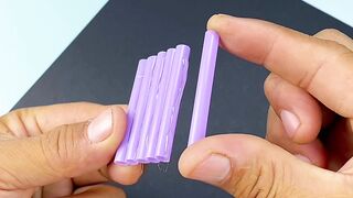 DIY cradle for baby doll using ice plastic sticks #diy #experiment
