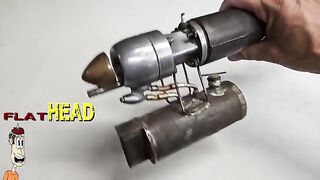 1946 RC Pulse Jet Engine - WILL IT RUN? Let's find out!